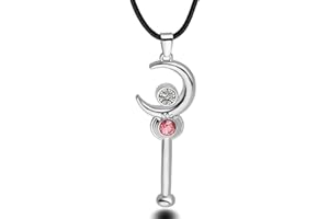 I3C Sailor Moon Collar Sailor Moon Accesorios Estrellas y Luna Colgantes Mujeres y Niñas Accesorios de Cosplay