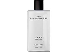 VICKY MARTIN BERROCAL Vicky Martín Berrocal Alba Body Mist 235ml – Bruma Perfumada con Melocotón, Casis y Sándalo