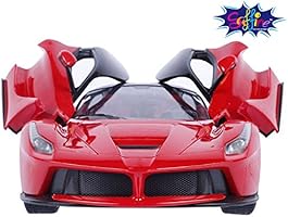 Saffire Remote Controlled Ferrari With Opening Doors (Red)