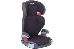 Graco Junior Maxi R44 Highback Booster car seat with cupholders, Suitable from approx. 4 to 12 years (15-36kg), Black fashion