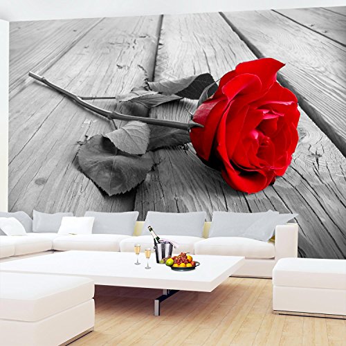 Fototapete Rose 352 x 250 cm – Vliestapete – Wandtapete – Vlies Phototapete – Wand – Wandbilder XXL – !!! 100% MADE IN GERMANY !!! Runa Tapete 9060011a - 4
