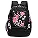 Produktbild Veevan Mädchen Sweet Heart Schule Rücksäcke (Schwarz)