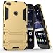 Produktbild Huawei P8 Lite 2017 Hülle,Stoßfest Etui Hülle für Huawei P8 Lite 2017, LTWS 2 in 1 (TPU Series) Huawei P8 Lite 2017 Dual Layer Hybrid Handyhülle Drop Resistance Handys Schutz Hülle mit Ständer für Huawei P8 Lite 2017(Gold)