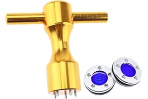 HISTAR Golfschlägergewichte + Goldschlüssel für Titleist Scotty Cameron Putter, Blau, 2 Stück