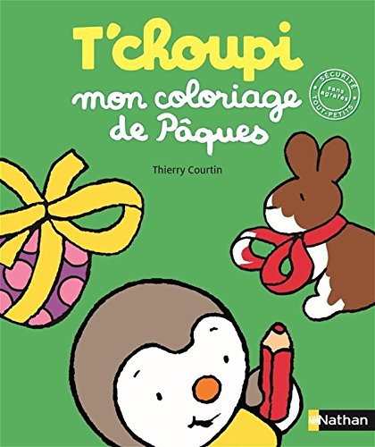 T'choupi: mon coloriage des oeufs de Pâques gratuit