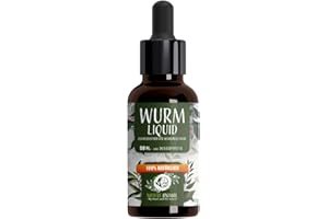 Nature Animal® Wurm Liquid für Hund & Katze – die natürliche Art zur Entwurmung – flüssige Wurmkur hochdosiert, vegan Oil mit hoher Qualität – aus Liebe zu Ihrem Vierbeiner