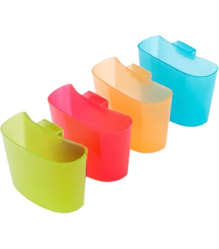 Lot De 4 Pinces à Sachets De Thé En Acier Inoxydable Pour Sachets De Thé, Glaçons Et Sucre