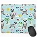 Produktbild Schnauzer Beach Summer Dog Breed Pet Pure Breed Blue Mousepad 18x22 cm