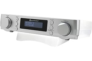 soundmaster UR2022SI DAB+ and FM RDS Kitchen Radio Undercounter Radio Timer Alarm Clock