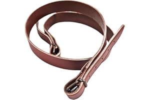 ARMERIAONLINE SINCE 1999 Bretella per Fucile da Caccia in Pelle Regolabile Cinghia Tracolla per cacciatore MADE IN ITALY