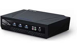 Mini PC Windows 11 Pro, HISTTON 11th Core i9-11900H (8 core 16 thread, fino a 4,9 GHz) 64GB DDR4 1TB NVME SSD WiFi 5/BT4.2/4K Triplo display DP/HD/Type-C Mini Computers Piccolo PC per la casa d'affari