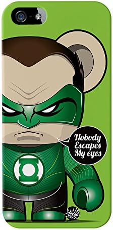 Green Lantern Full Wrap High Quality 3D Printed Case, Snap-On Cover for iPhone 5 / 5s by Gangtoyz