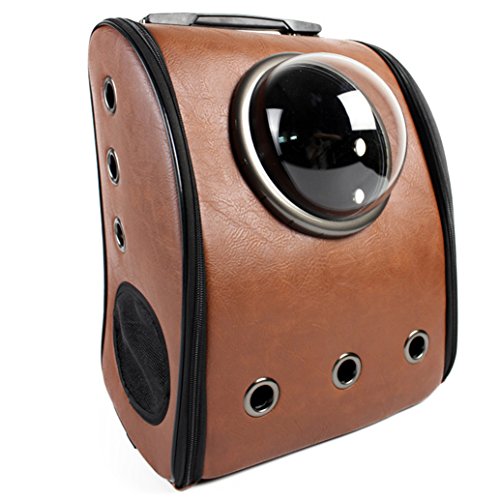 Louvra Astronaut Capsule Sac De Transport à Dos Pour Chat Chien Transporteur Innovant Pratique Respirant Confortable Voyage Aérien Approuvé