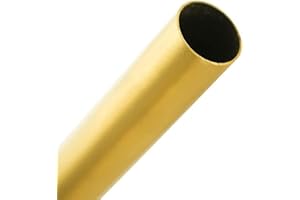 COYOUCO Tube Rond en Laiton 28 Mm OD, Épaisseur De Paroi De 1 À 3 Mm, Longueur De 0,5 M, Tube Droit De Précision sans Soudure À Haute Résistance,28x1mm