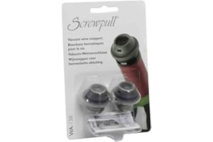 SCREWPULL Verschlüsse für Weinpumpe 2er Set, WA-138