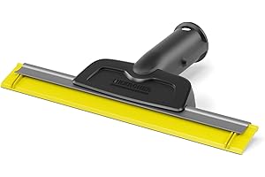 Kärcher Raclette Vapeur Pour Vitres, Avec Lame Flexible en Caoutchouc, Pour un Nettoyage des Vitres Hygiénique et Sans Traces, Accessoire d'Origine Pour Nettoyeur Vapeur Kärcher