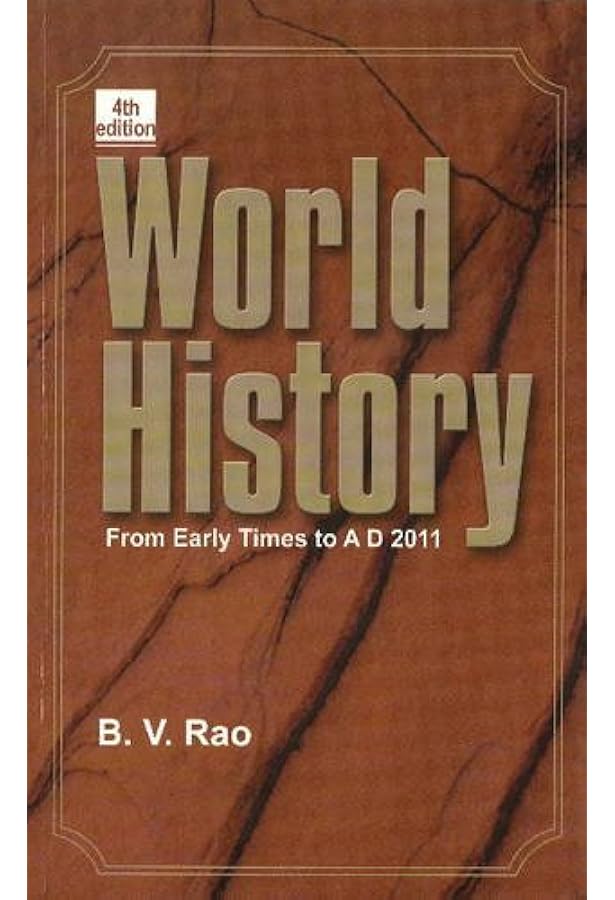 WORLD HISTORY (1453-1966 AD) BY K L KHURANA TENTH REPRINT EDITION