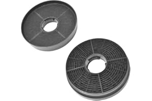 EVAYP / 2x filtr z węglem aktywnym/pasuje do Respekta MIZ 0058 Candy 35602288 49040890 PKM CF130 do okapów kuchennych, okapów kuchennych