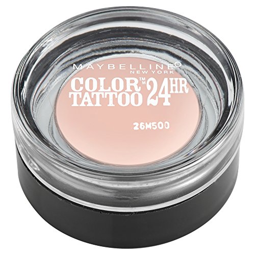 Maybelline New York Lidschatten Eyestudio Color Tattoo 24h Creme de rose 91 / Gel-Cream Eyeshadow Rosa matt, langanhaltend, 1 x 4 g - 3