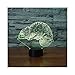 Produktbild Chameleon Nachtlicht Illusion Lampe Nachttischlampe, 7 Farben ändern Touch Schalter Schreibtisch Dekoration Lampen Geburtstag Weihnachtsgeschenk mit Acryl Flat & ABS Base & USB-Kabel
