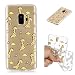 Produktbild Misteem Hülle für Samsung Galaxy A6 Plus 2018 Durchsichtige Kristall, Transparent Ultra Dünn Bunt Soft Flex Silikon Stoßfest Handyhülle Muster Motiv Weich Slim Crystal Clear Schutzhülle Hinten Shell für Samsung Galaxy A6 Plus 2018 [Giraffe]
