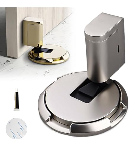2 Pièces Butée De Porte Avec Fixation Adhésive, Protège Les Meubles Et