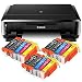 Produktbild Canon Pixma iP7250 Tintenstrahldrucker mit WLAN, Fotodrucker und CD-Bedruck, Auto Duplex Druck (9600x2400 dpi, USB) + USB Kabel + IC-Office XL Tintenpatronen (Mit 15 XL Patronen)