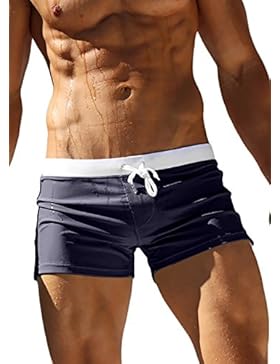 OUO Badehose Herren Badeshorts Schwimmhose Wassersport kurze Hose