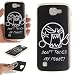 Produktbild Nancen LG K4 (4,5 Zoll) Hülle, Ultra Dünn Spezielle Weiche TPU Full Silikon Cover Case Handyhülle Schutzhülle Tasche [Don't touch my phone]