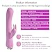 Produktbild RYRYBH5234 Drahtloser Vibrationsstab Massagegerät Persönliches Massagegerät Wiederaufladbar, 7X Multi-Speed-Heizung Exzellenter Komfort