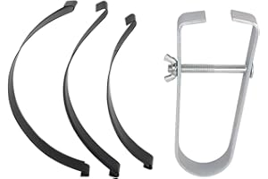 ARAMOX 50 To 85mm Motorcycle Piston Ring Compressor Set Cylinder Installer Tool Kit for Most Engine Sizes Great Tool for Piston Installation Without Damaging the Rings