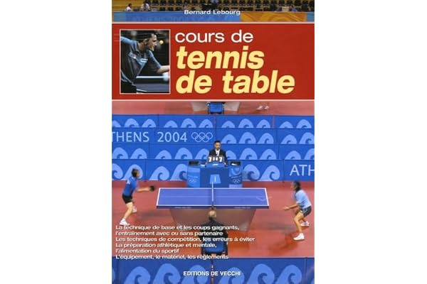 Cours de tennis de table