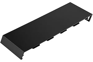 Zerone HDD Shell-Gehäuse für Festplatte Schutzhülle Kastenabdeckung Festplattengehäuse für 4 Konsole(schwarz)