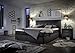 Produktbild Stellwerk Furniture 1651 Premium Boxspringbett 180x200-cm H3-H3 Stoff Schwarz 7-Zonen Taschenfederkern-Matratze Kaltschaum-Topper Nachtschränke Polsterbett Doppel-Bett