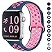 Produktbild iBander Kompatibel mit Apple Watch Strap 40mm 44mm 42mm 38mm, Atmungsable Soft Silicone Sport Ersatz Armband Frauen und Männer Kompatibel für iWatch/Apple Watch Series 4/3 /2/1