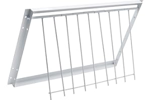 BREUAILY 30cm Taube Eingang Tür Eisen Vogelkäfig T-Trap Tür T-Falle Tür Einweg Vogelkäfigtür für Vogel Taube Renntauben Papageien Vogel Zubehör