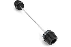 JAYWIS Sturzschutz Motorrad Vorderachse Gabel Crash Slider Rad Schutz Zubehör Für Kawasaki Z650 Z650RS Z750S Z750 (Farbe : Titan)