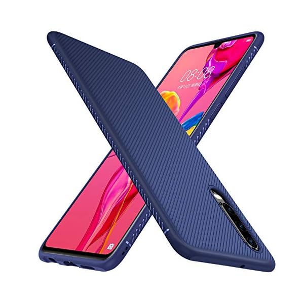 iBetter für Huawei P30 Hülle, Ultra Thin Tasche Cover Silikon Handyhülle Stoßfest Case Schutzhülle Shock Absorption Backcover Hüllen passt für Huawei P30 Smartphone