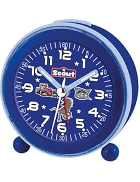 Scout Jungen Wecker und Tischuhren Analog blau 280001042
