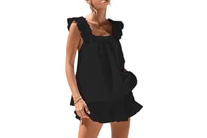 YILEEGOO Women Casual Linen 2pcs Tacksuits Outfits Lounge Matching Sets Two Piece Shorts with Pockets Tank Crop Tops 2023 Trendy Clothes Summer Beachwear Set