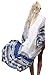 Produktbild Damen Sexy Sommer Strand Kurz Thunderbird Drucken Maxi Kimono Badeanzug