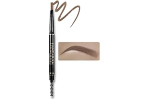 RENHUANGFUXI ​​​​​Eyebrow Pencils with Brow-Brush, Long-Lasting Eye Brow Pen Eye Makeup, Easy To Use, Natural Looking Light Brown Eyebrow Pencils (Light Brown)