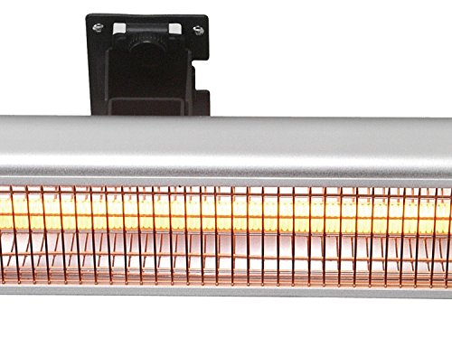 Traedgard® Infrarot-Heizstrahler Föhr 1800 Watt mit Fernbedienung, 75 cm breit, für Wandmontage , 64562 - 2