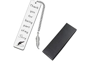 Naisfei Segnalibro in metallo per insegnante Regalo di pensionamento Regalo di addio insegnante, segnalibro personalizzato come regalo di Natale e regalo di compleanno per insegnanti, studenti.