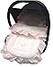 Universal Broderie Anglaise Car Seat Footmuff Pink