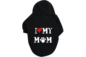 AMAONE Wasserdichte Hundemantel Winter Warme Jacke Hunde Welpen Pullover Junge Für Kleine Mit Tasche - Warmer Hund Medium Hoodie Herbst Kleidung Winter Fleece Haustierkleidung Hunde (1111DEBKA-Black, 3XL)