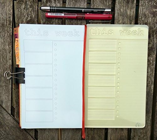 Bullet Journal Stencil. Planner Stencil, Bujo Stencil. This Week. Stencil Layout. LEUCHTTURM1917