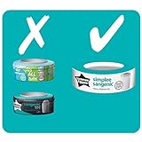 Tommee Tippee Simplee Nachfüllkassetten für Sangenic Windelentsorgunsbehälter - 4