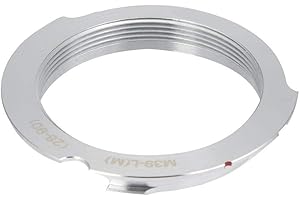 VBESTLIFE Adapter Ring für Kameraobjektivmontage, L (M39) -LM Adapterring für M39 LSM LTM-Objektiv für VM ZM LM-EA7 für LM, ZM VM, M-Mount-Kameras