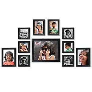 Ajanta Royal Classic Set of 11 Individual Photo Frames (6-4x4, 2-4x6, 2-5x7 & 1-8x10) : A-19